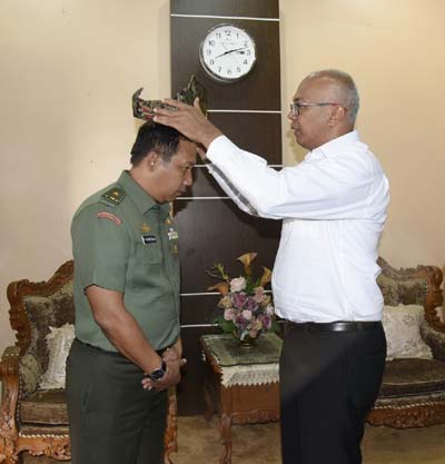 Pj Bupati Inhil Sambut Kedatangan Tim Wasev TMMD ke-101